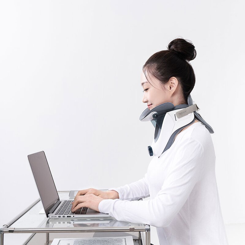 Cervical Traction Machine - 2024 Chiropractic Neck Rehabilitation Joint Brace