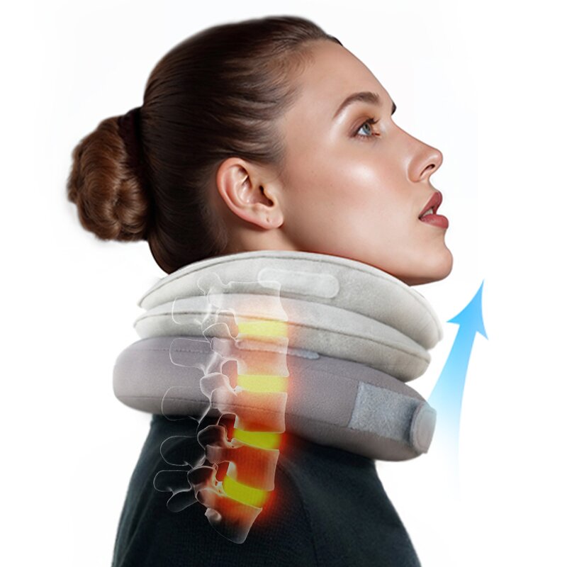 Inflatable Neck Support - LK Orthopedic Air Cervical Traction Joint Brace Collar