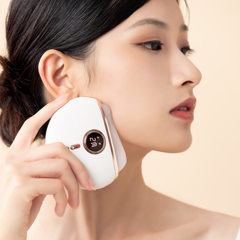 Jade Facial Roller Set - OEM Electric Stone Massage Gua Sha Board Boxed Beauty Tool