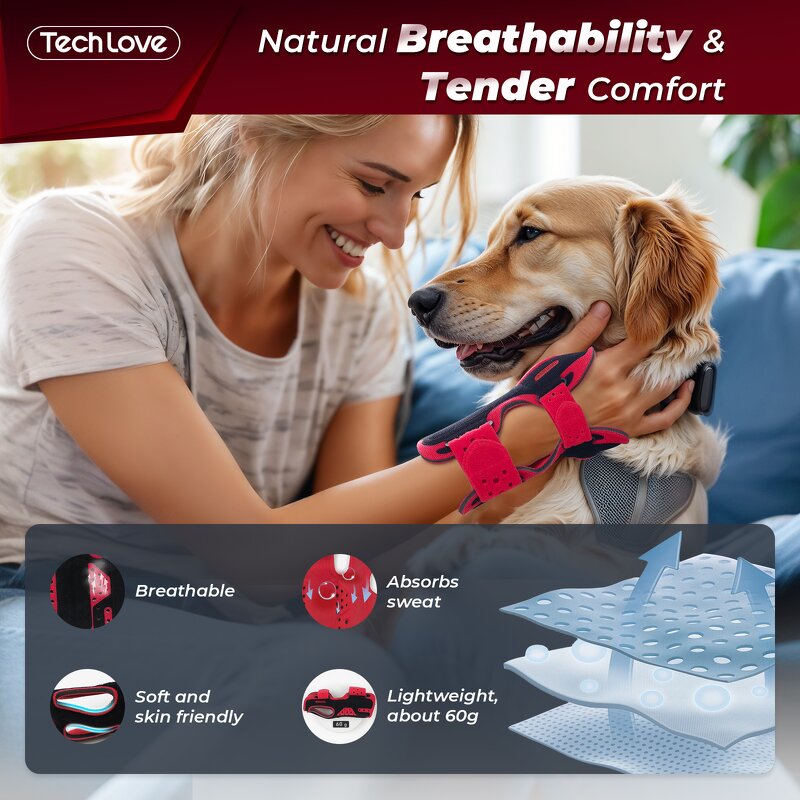 Carpal Tunnel Wrist Protector - OEM TECH LOVE Breathable Compression Splint Brace