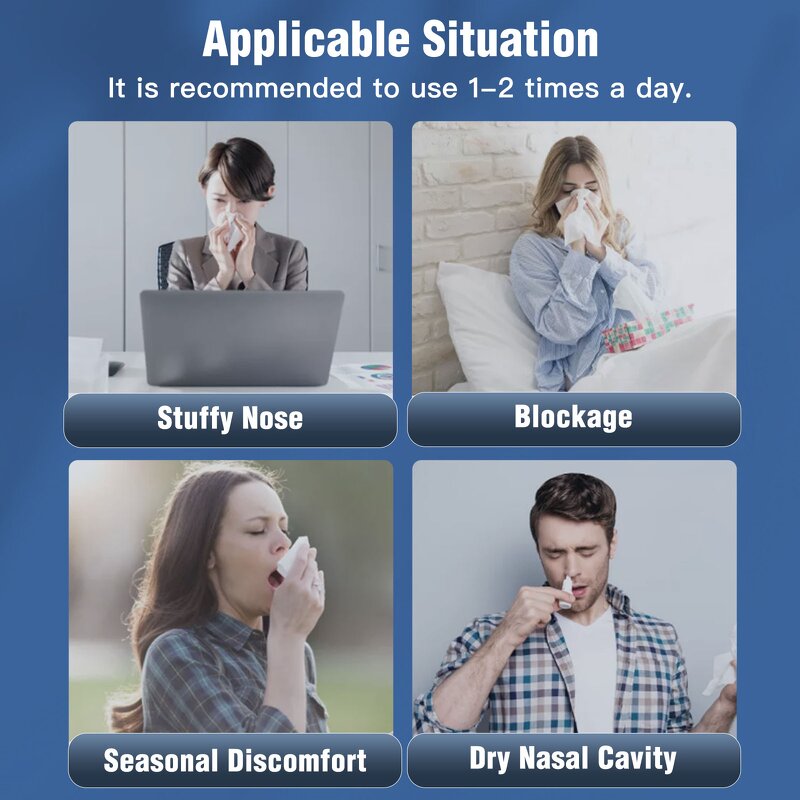 Anti-choking Nose Cleaner - Patent Design Children Adult Rhinitis Nasal Rinse Tool