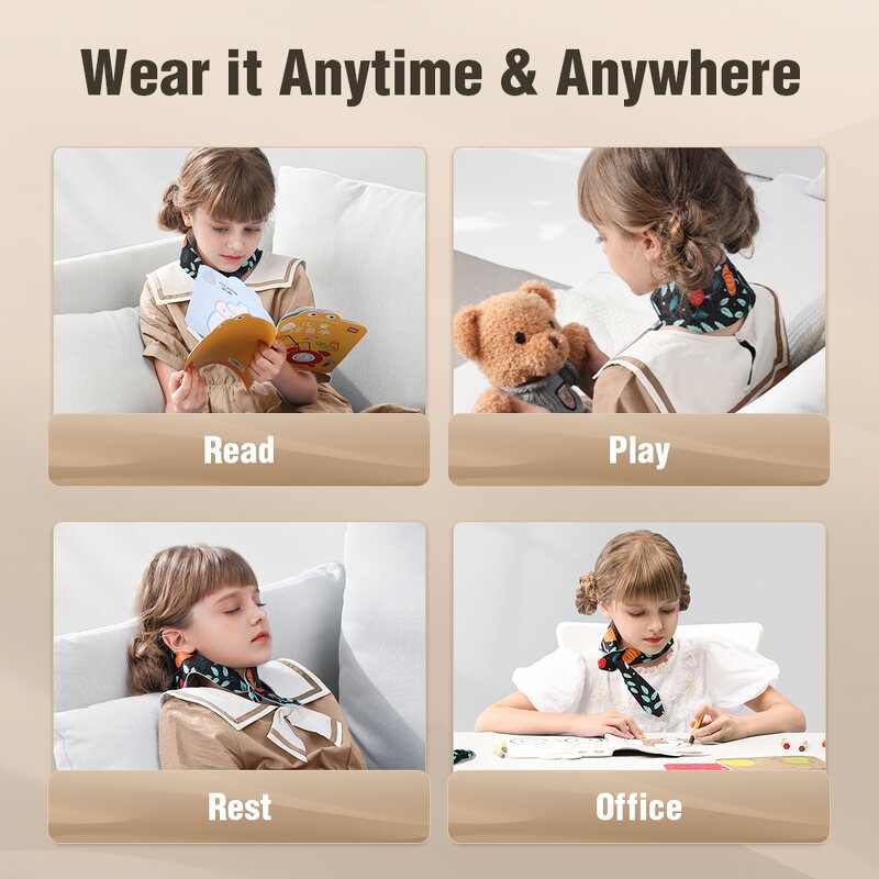 Herbal Neck Heat Patch - Techlove 24 Hour Pain Relief Menstrual Arthritis Strain