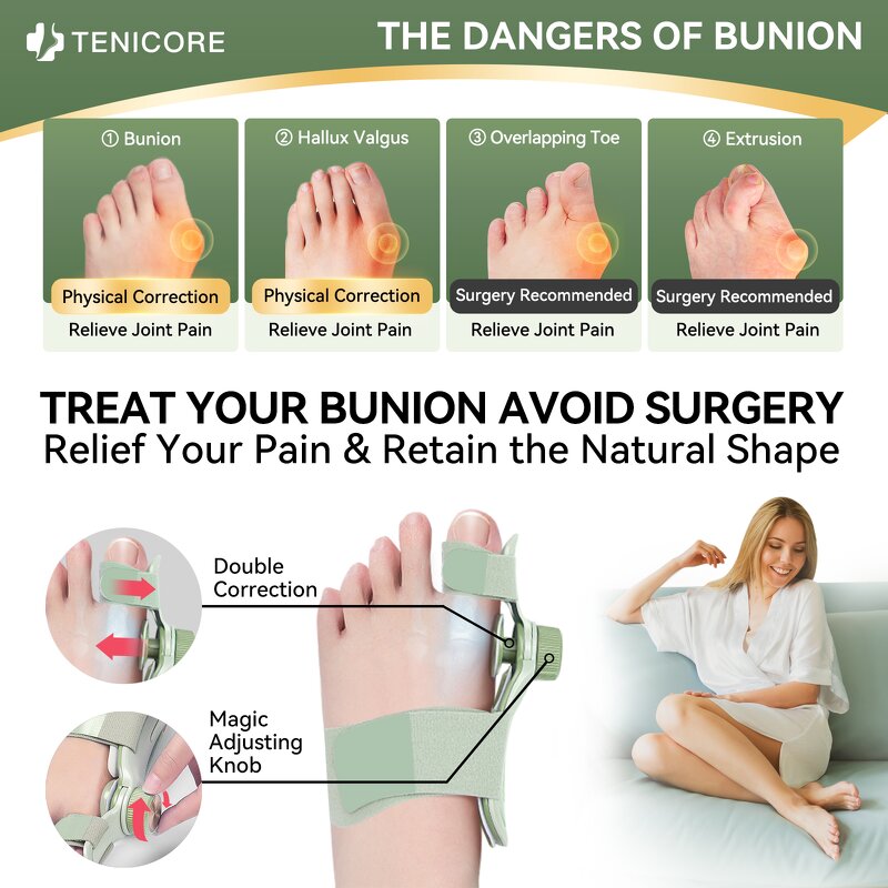 Orthopedic Toe Straightener - Direct Sale Adjustable Knob Bunion Relief Women Tool