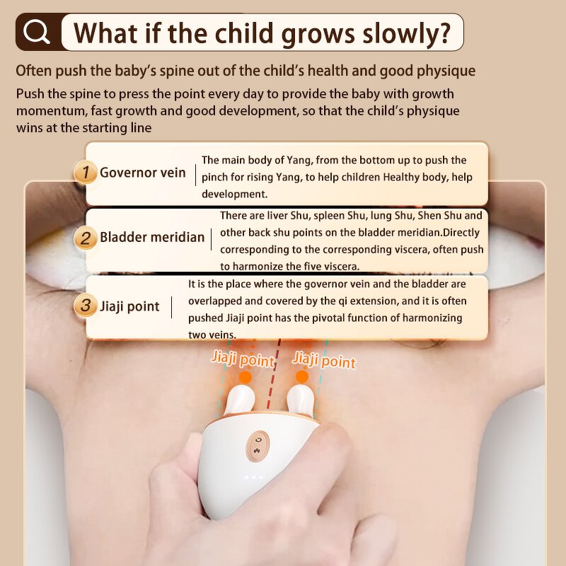 Nasal Meridian Massager - OEM Acupoint Push Facial Scraping Children Back Tool