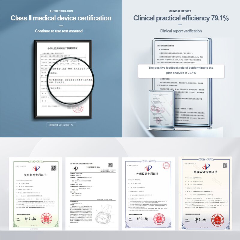 Nasal Laser Therapy - Portable Infrared Low Level Light Sinusitis Healthcare Tool