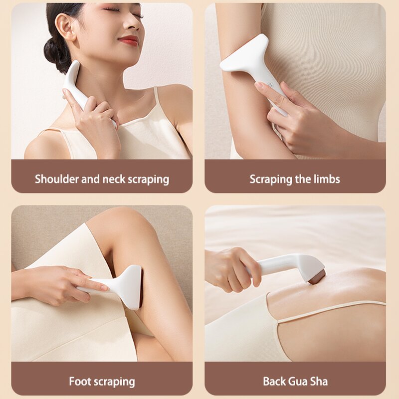 Terahertz Gua Sha Cupping - Techlove Ultimate Skin Scraping Massage Therapy Tool