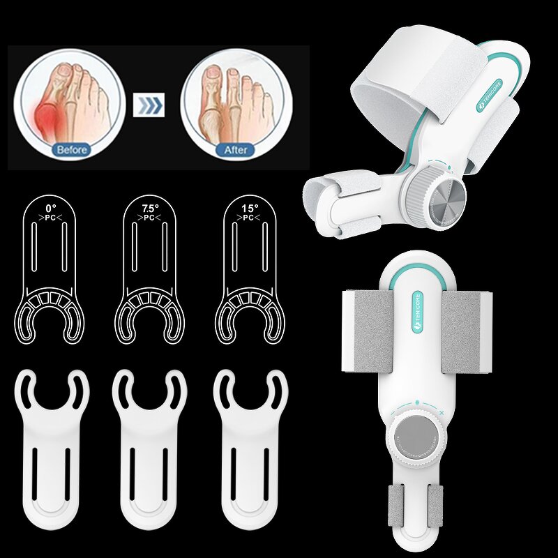 Valgus Toe Separator - Splitter Spacer Bunion Foot Correction Straightener Tool