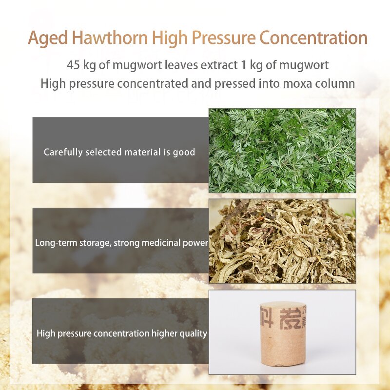 Smokeless Moxa Sticks - Pure Natural Household Herbal Extract Tablet Form Tool