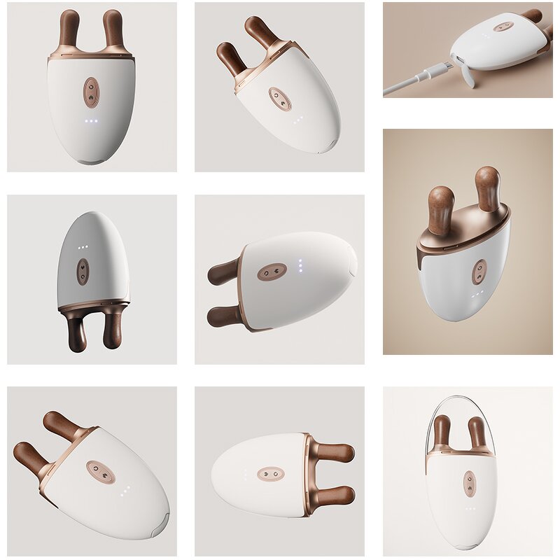 Bianstone Nose Gua Sha - Techlove Customizable Face Lifting Wide Tooth Comb Tool