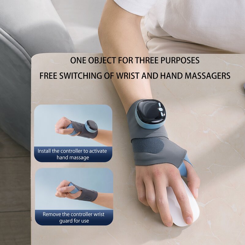 Heated Wrist Guard - Electric Hot Compress Vibration Massage Tenosynovitis Relief