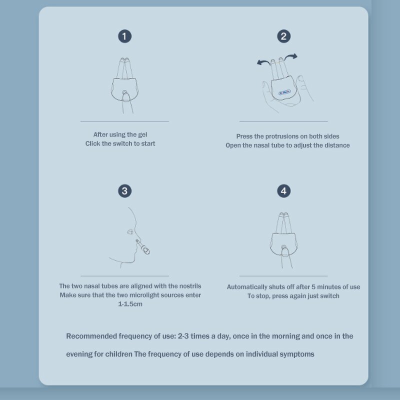 Sinusitis Medical Device - Professional Rhinitis Treatment Healthcare Supply Tool