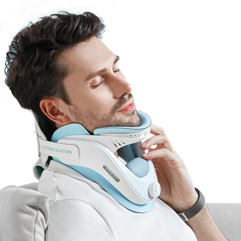 Portable Cervical Traction - New Adjustable Neck Support Correction Instrument