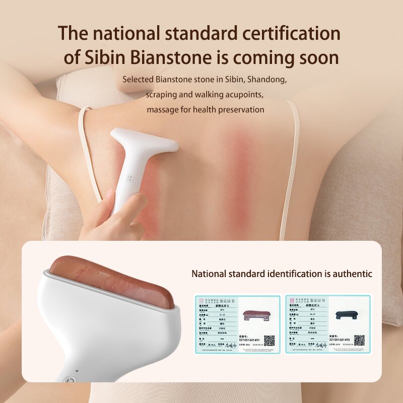 Terahertz Gua Sha Cupping - Techlove Ultimate Skin Scraping Massage Therapy Tool