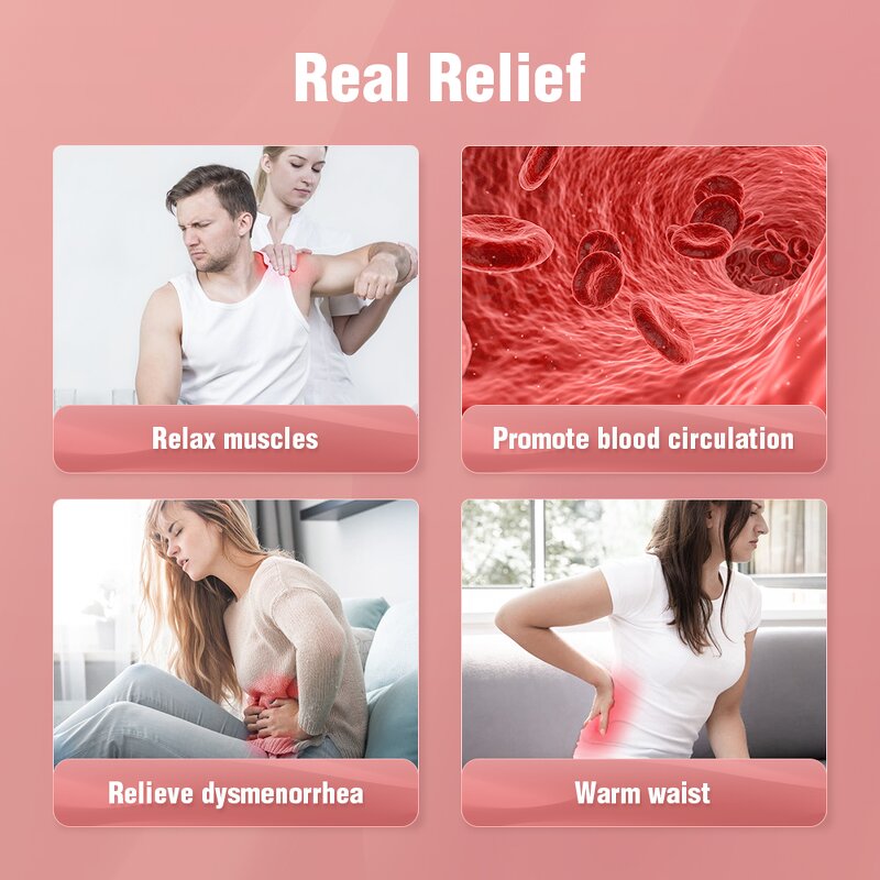 Medical Waist Patch - 2024 Wearable Heat Compress Athlete Rehabilitation Therapy