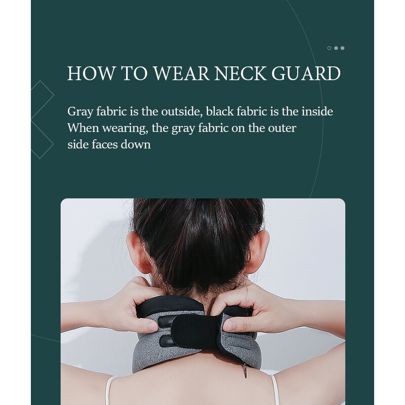 Electric Moxibustion Neck Collar - Medical Household Sponge Correction Fixation Tool