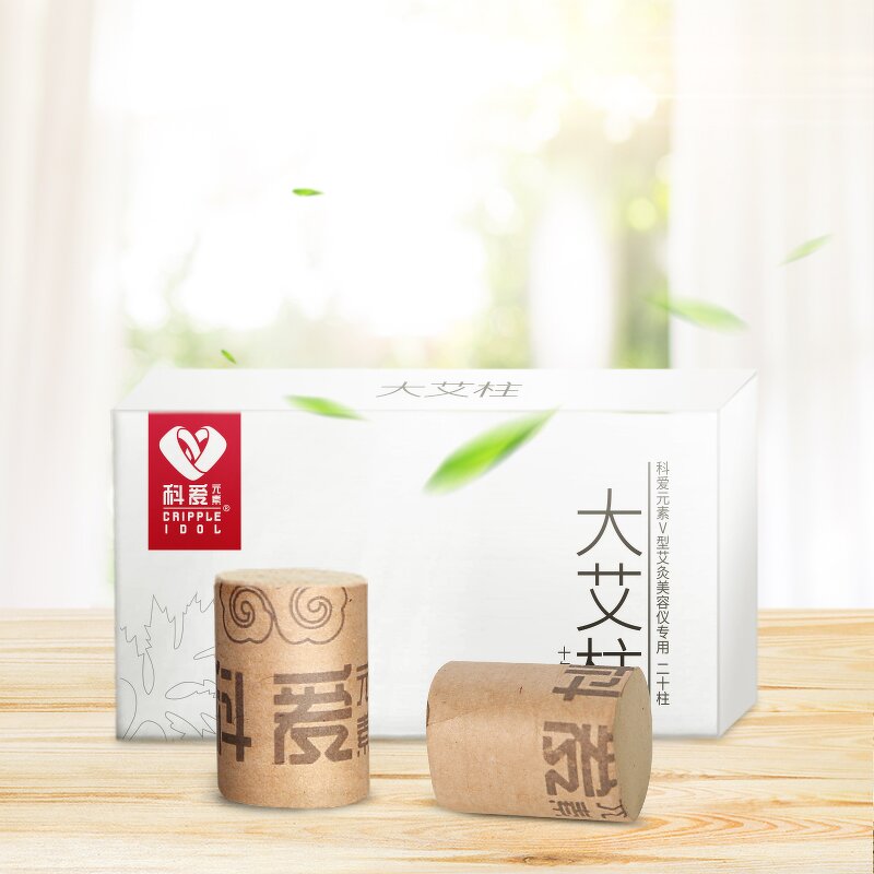 Smokeless Moxa Tablets - Techlove Herbal Extract Acupressure Pure Mugwort Tool