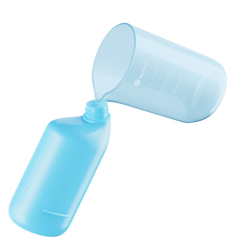 Nasal Wash Kit - Sinus Relief Neilmed Style Rinse Bottle Stainless Dilators