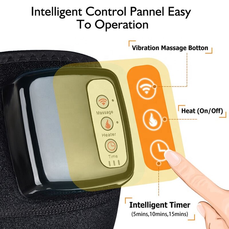 Knee Massager Manufacturer - Rechargeable Far Infrared with Vibration Elbow Pad Joint Physiotherapy