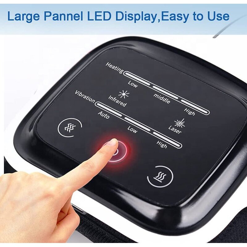 Knee Massager Manufacturer - Cordless Infrared 45 Temperature Control Fast Charging for Arthritis