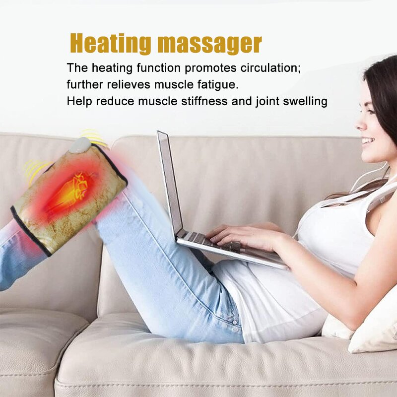 Heated Knee Pads Manufacturer - Germanium Stone Infused Far Infrared CE Certified Gold Color