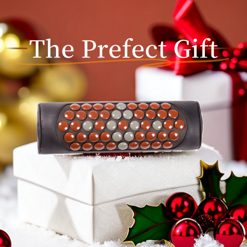 Cervical Pillow Manufacturer - Infrared Heated Therapy Tourmaline Jade Stone with Heating Controller