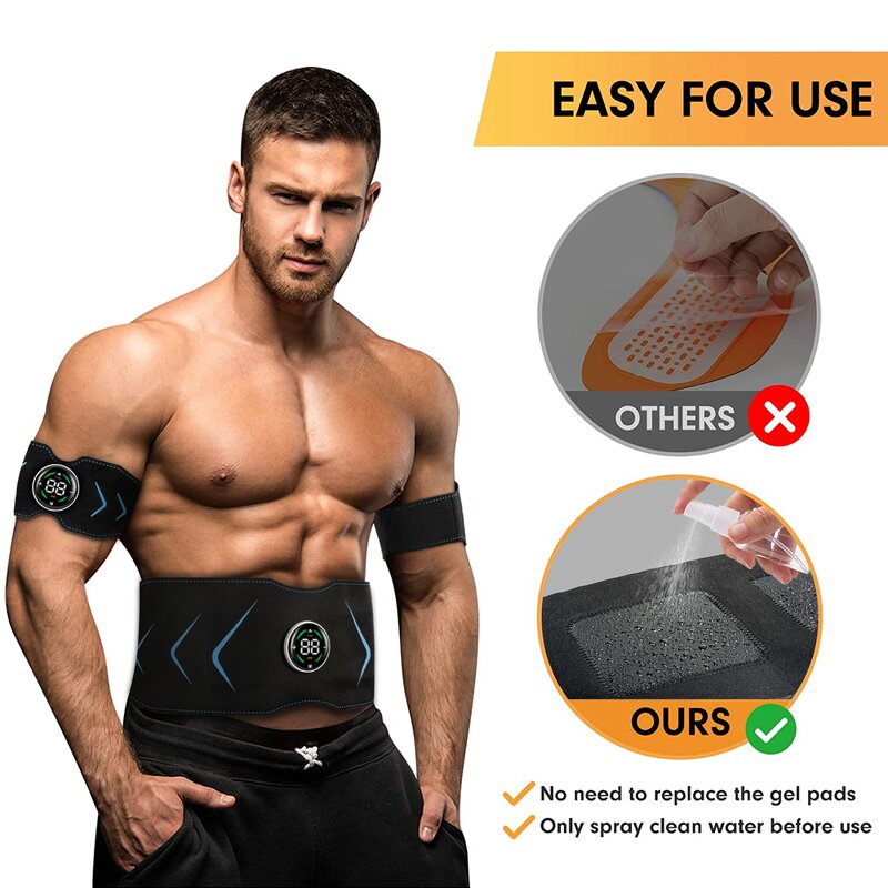 EMS Massage Belt Manufacturer - Electrical Muscle Stimulation for Abdominal Fitness Body Slimming
