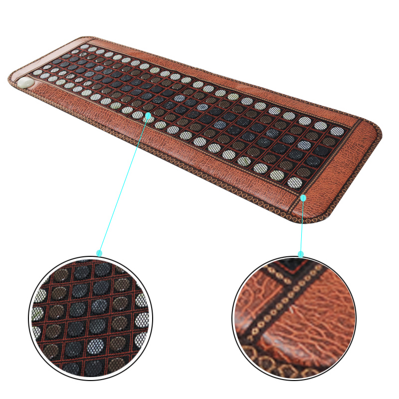 Massage Bed Manufacturer - Adjustable Therapeutic Tourmaline Anion Jade PEMF Mesh Pads Body Timer