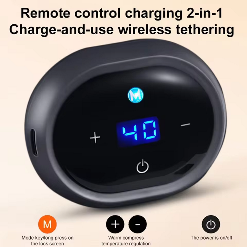 Lumbar Support Belt Manufacturer - Wireless Heated for Office & Home Use Ergonomic Back Support