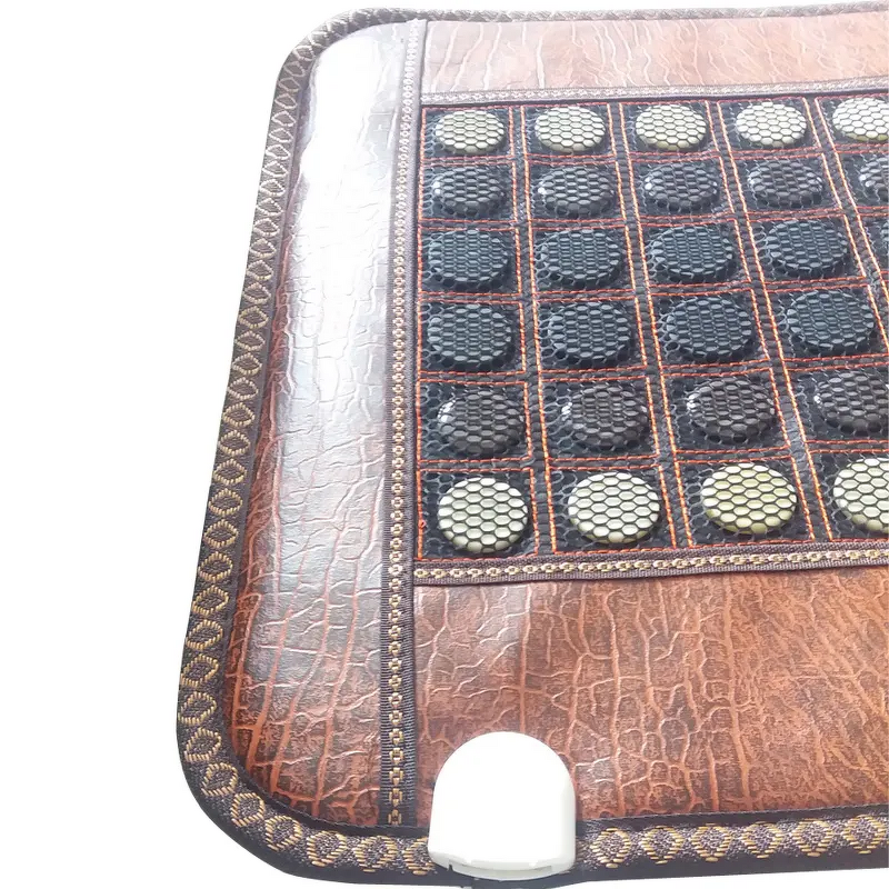 Massage Bed Manufacturer - Adjustable Therapeutic Tourmaline Anion Jade PEMF Mesh Pads Body Timer