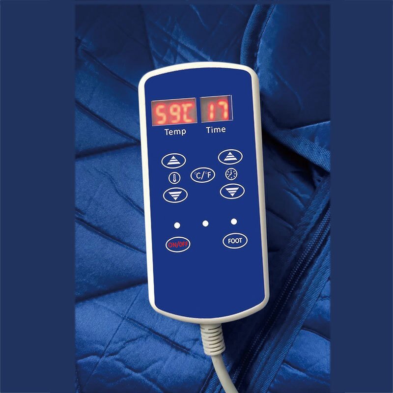 Spa Sauna Tent Manufacturer - One Person Far Infrared Heating Foot Pad Portable Chair Dry Heat