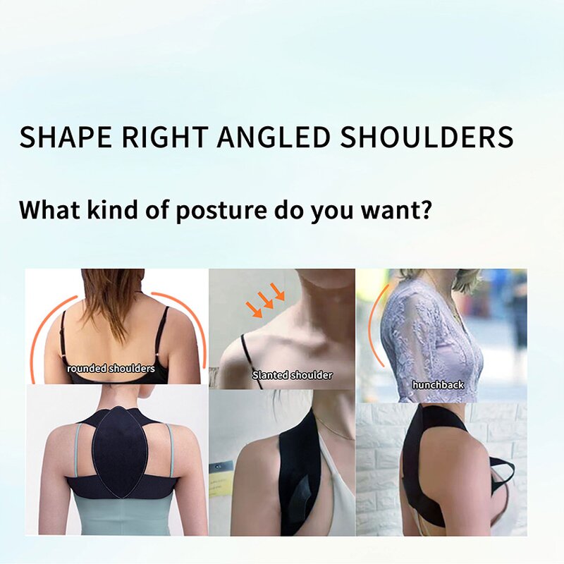 Posture Corrector Manufacturer - Adjustable Upper Body Belt Comfortable EMS Massage Straightener
