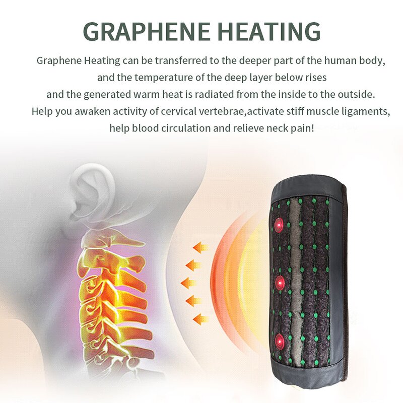 Heated Pillow Manufacturer - Newest PEMF Photon Black Purple White Dual Crystal for Sleep Therapy