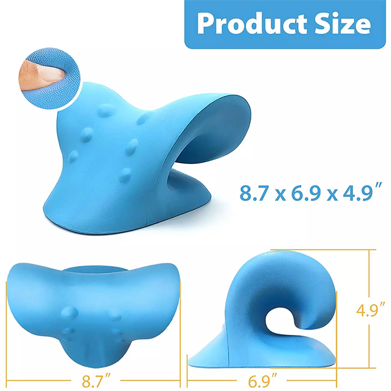 Neck Stretcher Manufacturer - Chiropractic Pillow for Relaxation Pain Relief Cervical Spine Alignment