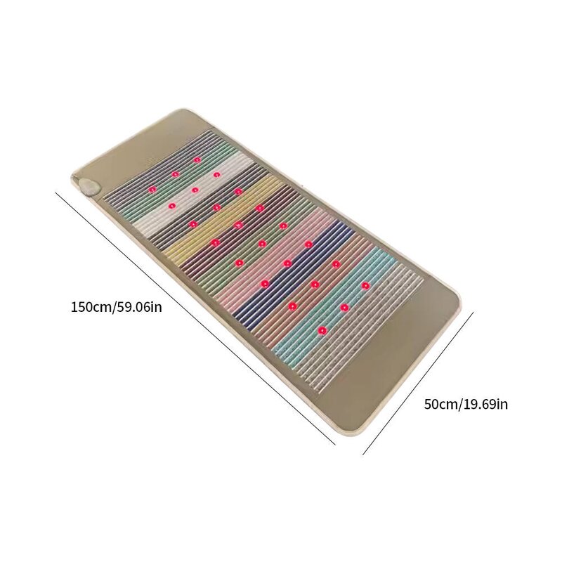 Heating Mattress Manufacturer - Far Infrared Therapy 190*80cm/150*50cm PEMF Photon Negative Ion Natural Jade