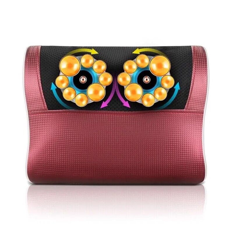 Massage Pillow Manufacturer - Electric Portable Heated Vibrating Infrared for Neck Shoulder Back