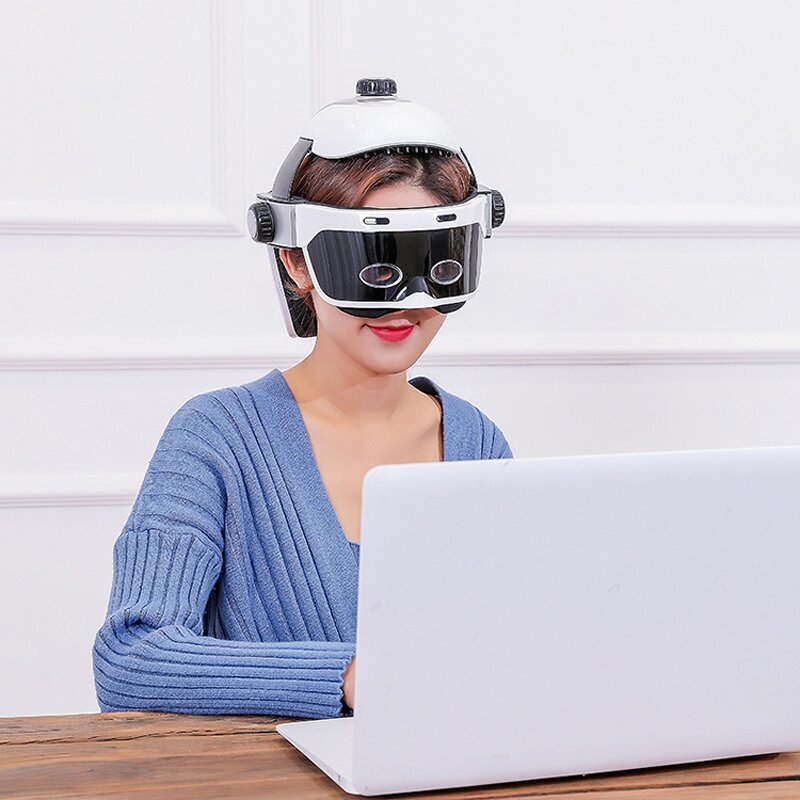 Head Massager Manufacturer - Rechargeable Electric with Heating Air Pressure Acupoint Therapy Neck