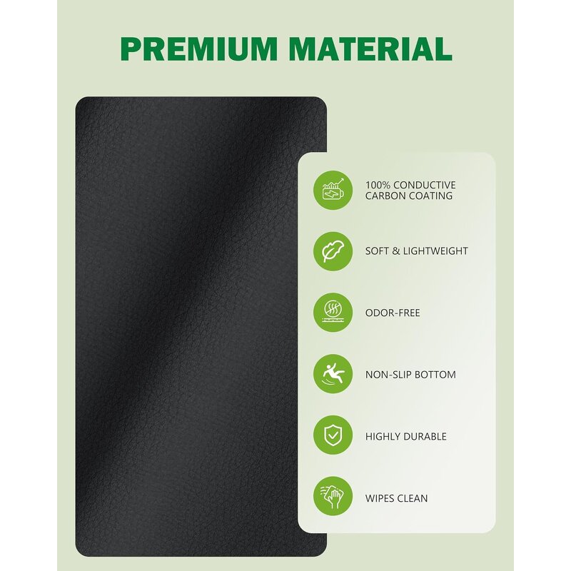 Grounding Mat Manufacturer - 23.6 cm for Body 35.4*23.6 cm Improving Sleep Balancing Energy