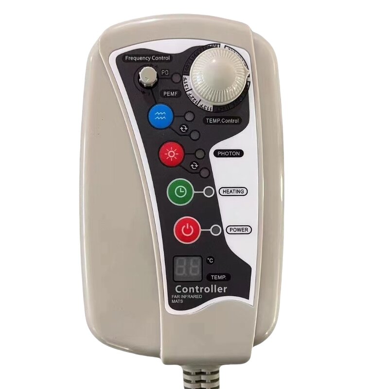 Massage Belt Manufacturer - Red Led Light Thermal Therapy with Crystal & Negative Ion for Waist