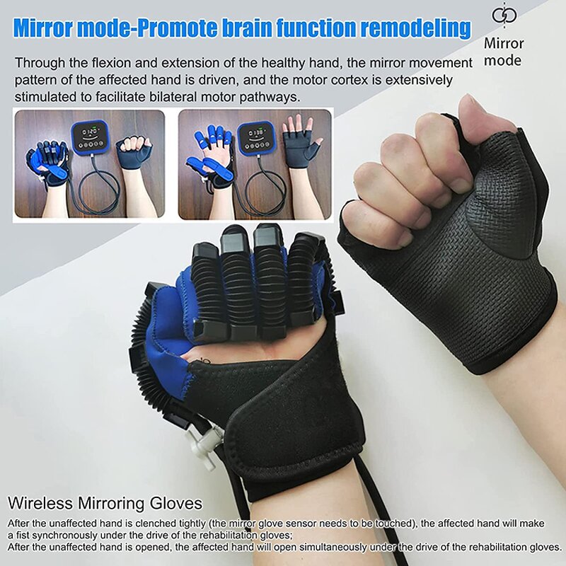 Rehabilitation Gloves Manufacturer - Wireless Splint Rehab Orthotics Stroke Hand Trainer Mirror Finger