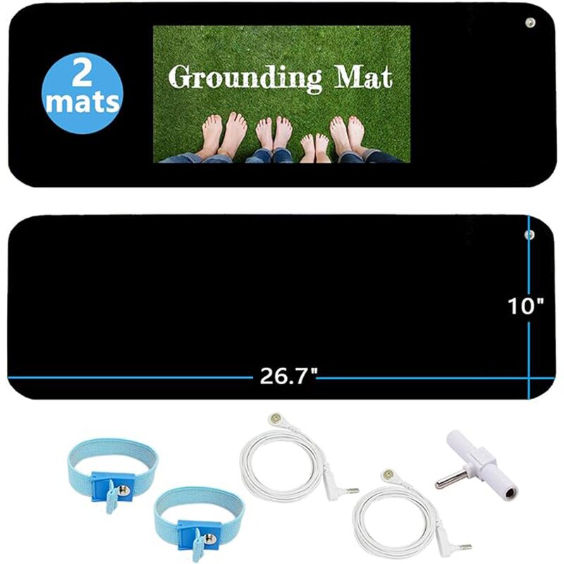Grounding Mats Manufacturer - 2pcs 25*68cm with 2pcs Anti-Static Wrist Strap for Body
