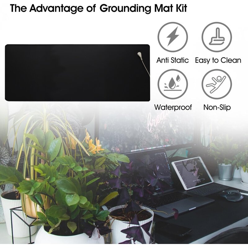 Grounding Mat Manufacturer - 4.5M Brass Rod 30.4M Cord 25*65CM Earth-Connected for Body