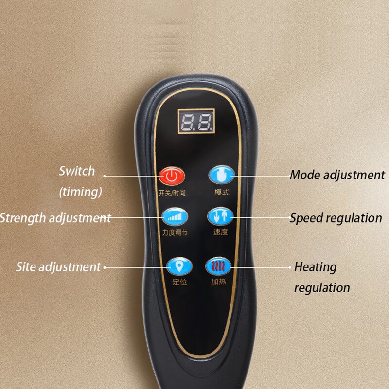 Massage Mattress Manufacturer - Multifunction Foldable Electric Knead Heat Vibration Full Body