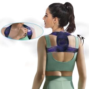 Posture Corrector Manufacturer - Adjustable Upper Body Belt Comfortable EMS Massage Straightener