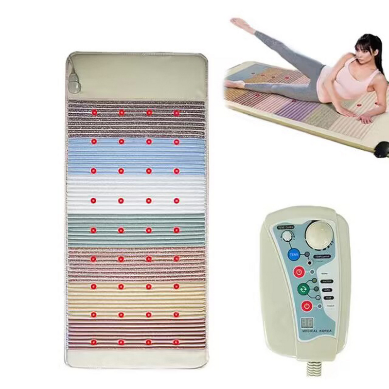 Heating Mat Manufacturer - 190*80cm Crystal Jade Yoga Heat Massage Pad Pain Relief Magnetic