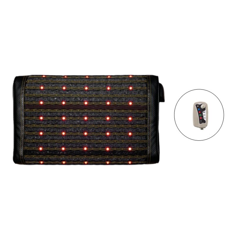 Massage Pillow Manufacturer - 35 LEDs Red Light Therapy Tourmaline Photon for Neck Shoulder Head