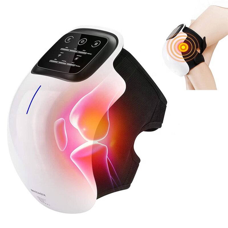 Knee Massager Manufacturer - Cordless Infrared 45 Temperature Control Fast Charging for Arthritis