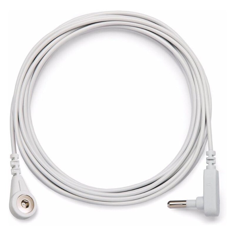 Grounding Cable Manufacturer - 15 Feet Universal Replacement Earthing Wire for Healthcare Supply