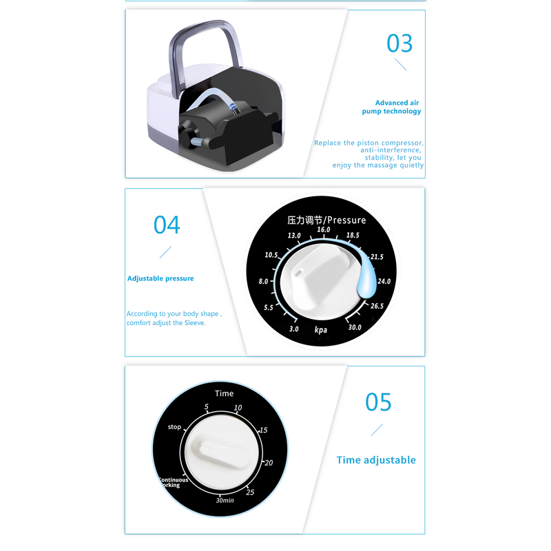 Arm Therapy Wraps Manufacturer - Electric Pneumatic Air Wave for Pain Relief Promotes Circulation