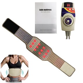 Waist Heated Pad Manufacturer - Manufacturer-Designed LED Light Natural Amethyst Crystals Tourmaline