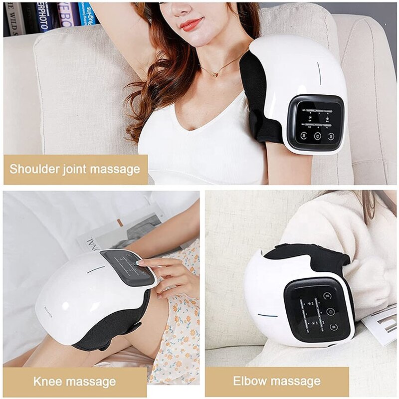 Knee Massager Manufacturer - Cordless Infrared 45 Temperature Control Fast Charging for Arthritis